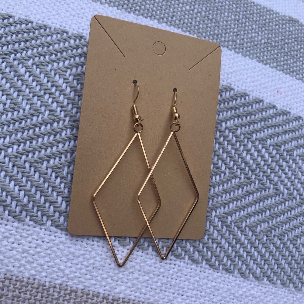 Fashion Diamond Shaped Earrings